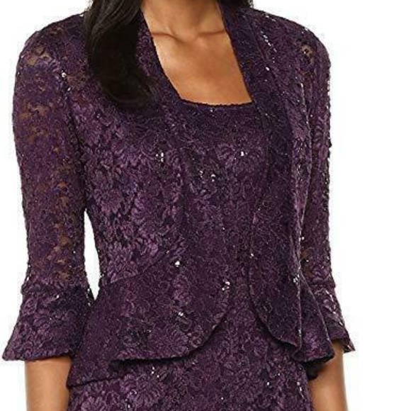 R&M Richards Dresses & Skirts - R&M Richards Women's Two Piece Jacket Dress Missy